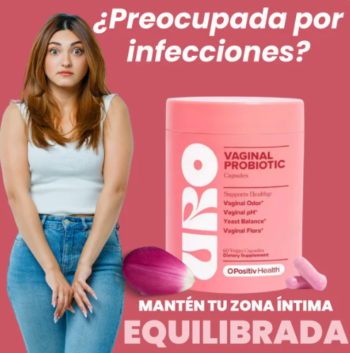 URO Probiótico Vaginal-Recupera Tu Bienestar Íntimo 🌸