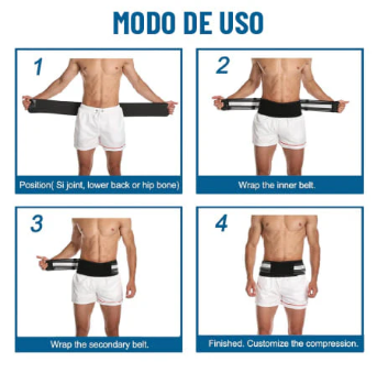 Cinturón Alivio Lumbar