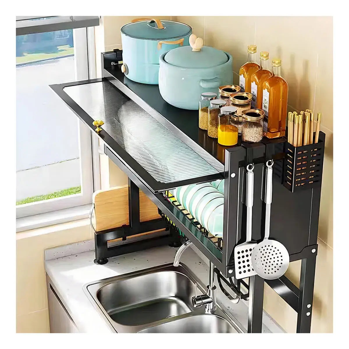 DrySpace™ – Escurridor de Platos Multifuncional