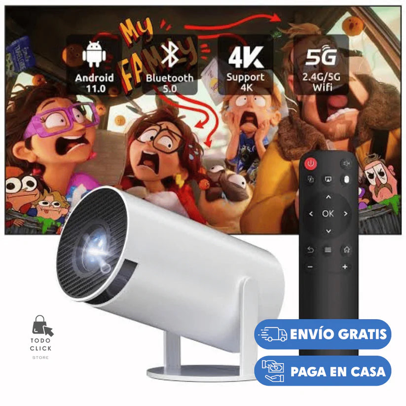 Proyector Smart Android Ultra Hd