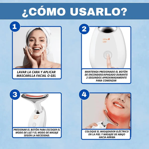 Masajeador Facial Reafirmante