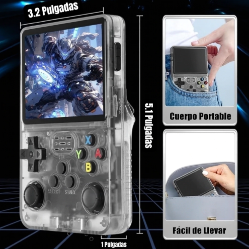 Consola Pro De Mano R36S