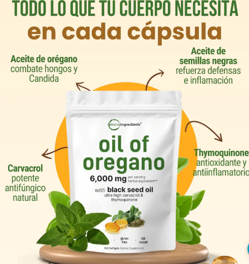 Oil of Oregano en cápsulas