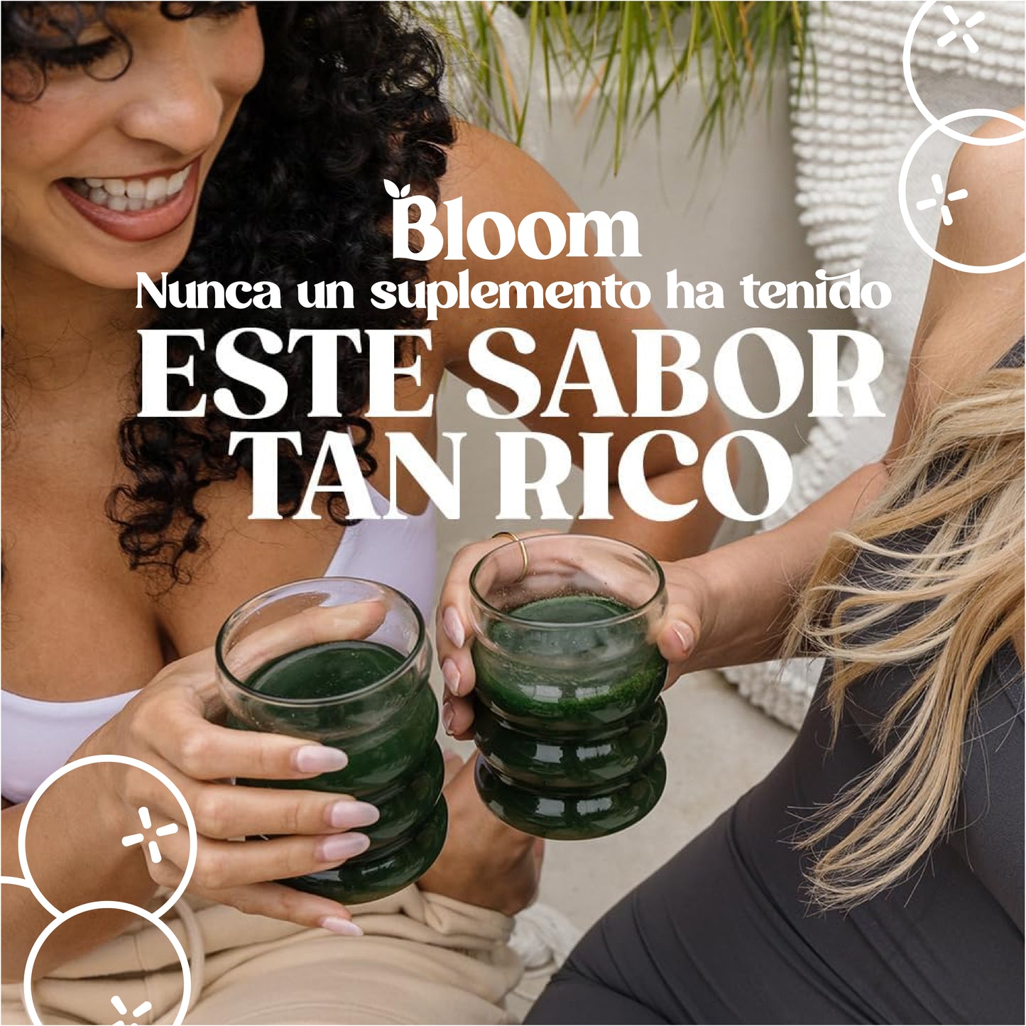 BLOOM, Greens Superfoods, Batido de vegetales en polvo 145gr