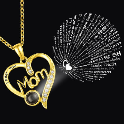 Cadena Regalo Para Mama Y Caja Con Rosas